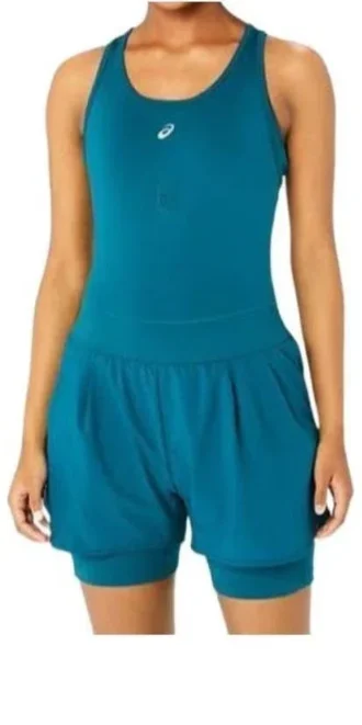 Nagino Run Unitard „Rich Teal”