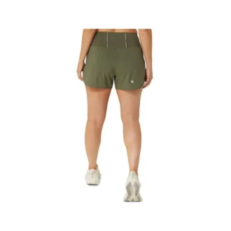 Șorturi de alergare Road 3,5 inch „Mantle Green”