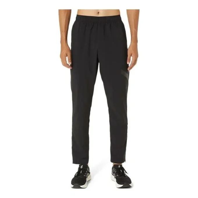 Pantaloni de vară țesuți Asics AIM-TRG Cool Stretch „Performance Black”