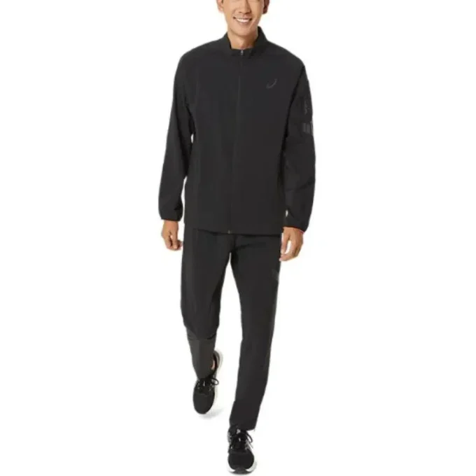 Pantaloni de vară țesuți Asics AIM-TRG Cool Stretch „Performance Black”