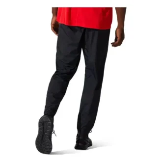 Pantaloni țesuți argintii „Negru”