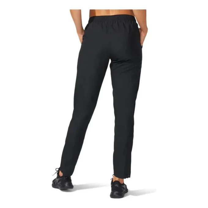 Pantaloni țesuți argintii „Negru”