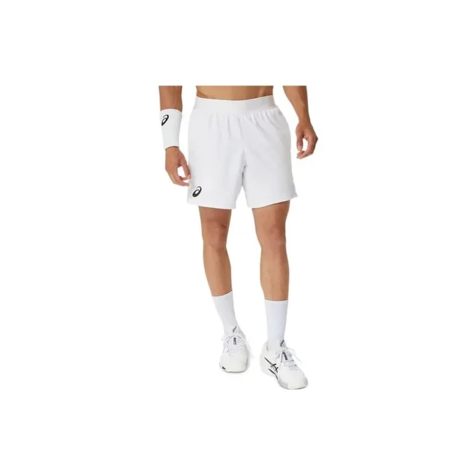 Pantaloni scurți cu logo „Alb”