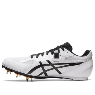 Pantofi cu crampoane pentru atletism Effort 13 „Alb Negru”