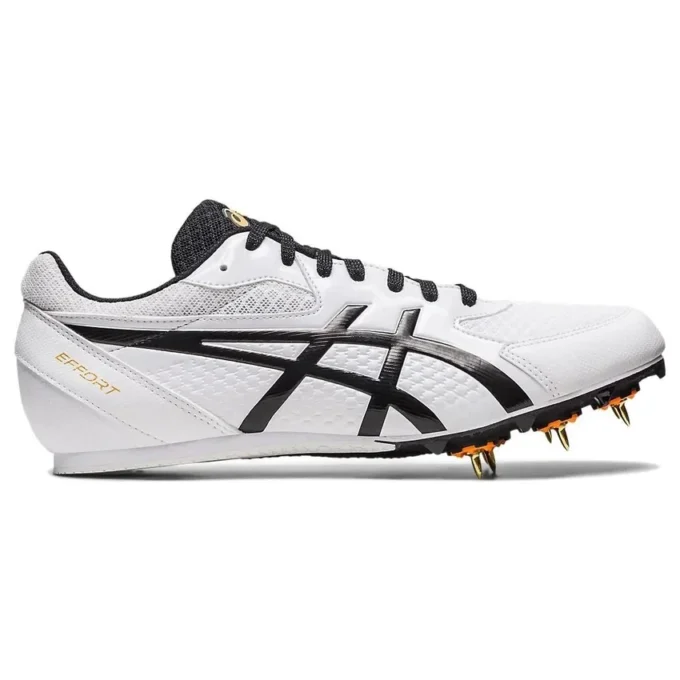 Pantofi cu crampoane pentru atletism Effort 13 „Alb Negru”