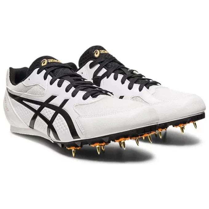 Pantofi cu crampoane pentru atletism Effort 13 „Alb Negru”