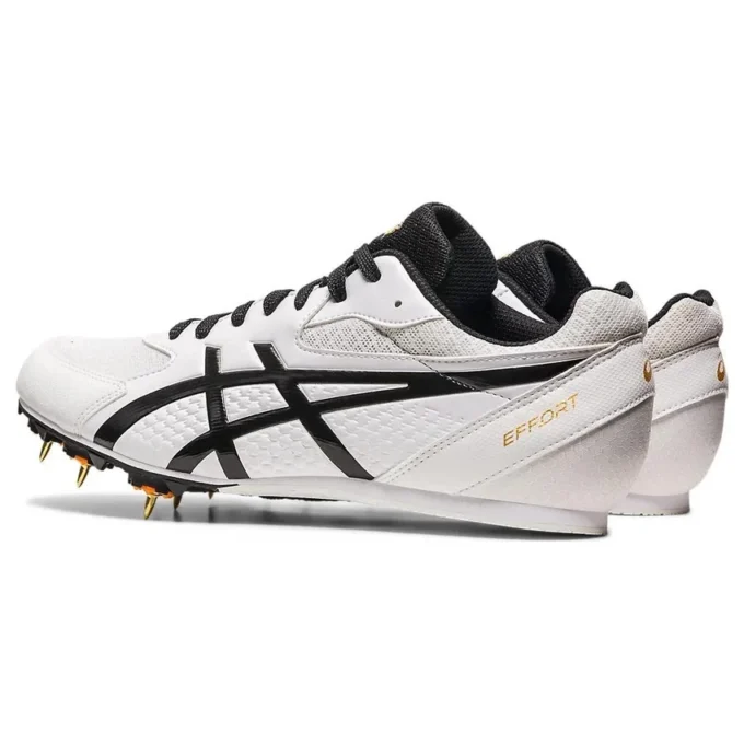 Pantofi cu crampoane pentru atletism Effort 13 „Alb Negru”