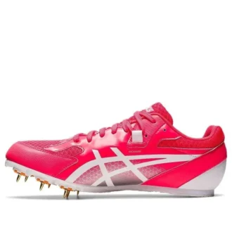 Pantofi cu crampoane pentru atletism Effort 13 „Bright Pink White”