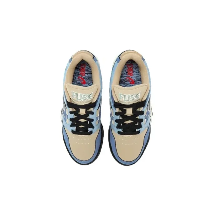 Pantofi de baschet GEL-Fuse Kigo „Albastru-bej”