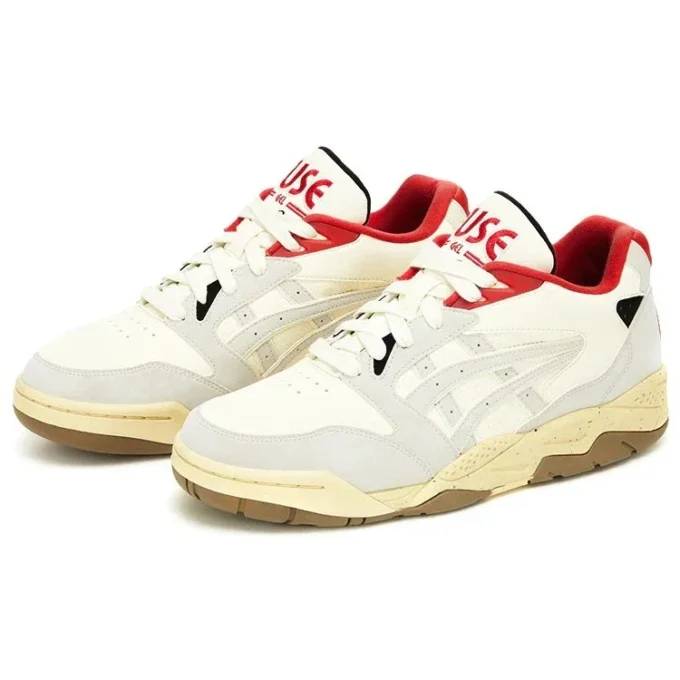 Pantofi de baschet Gel-Fuse Kigo „White Beige Red”