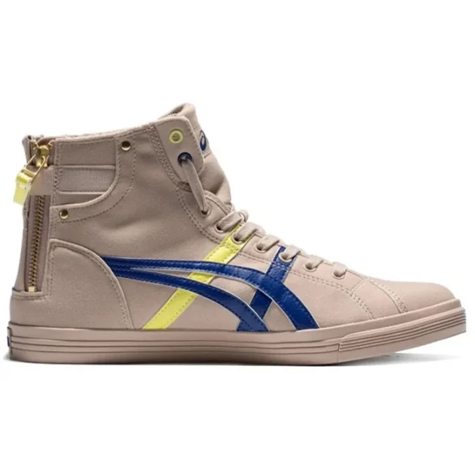 Pantofi de baschet înalți Double Clutch din fleece maro deschis/albastru