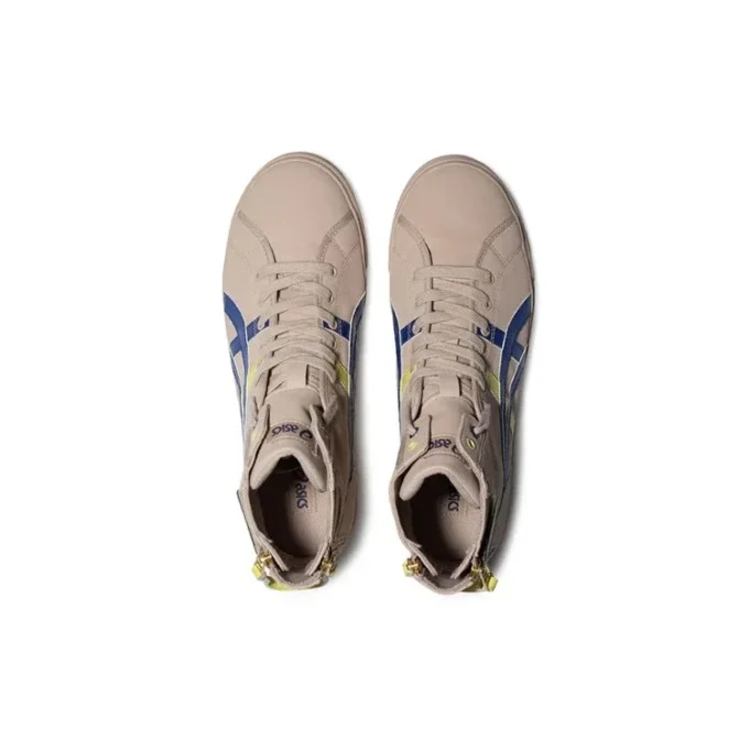 Pantofi de baschet înalți Double Clutch din fleece maro deschis/albastru