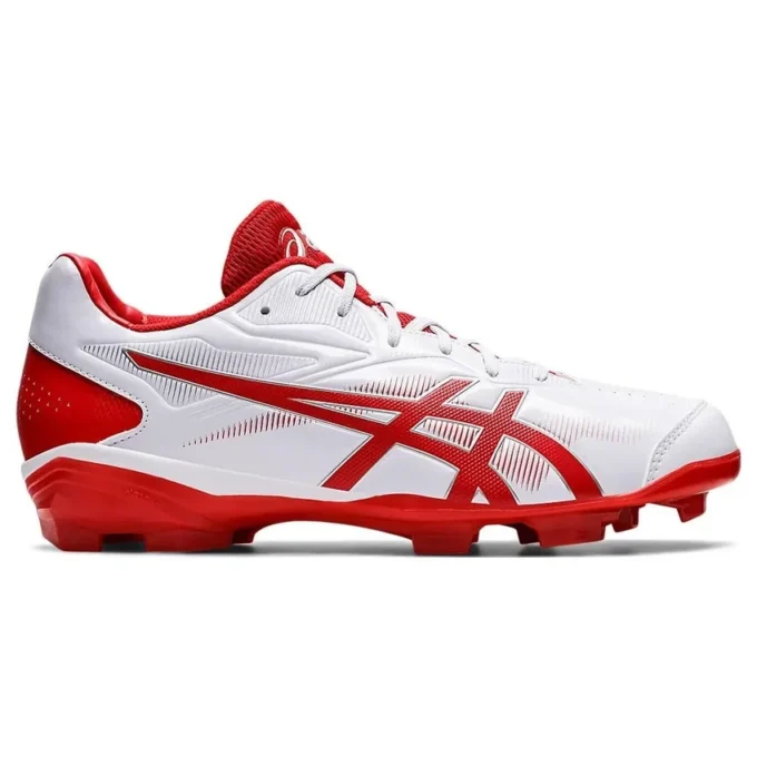 Pantofi de baseball cu crampoane Star Shine III „Alb Roșu”