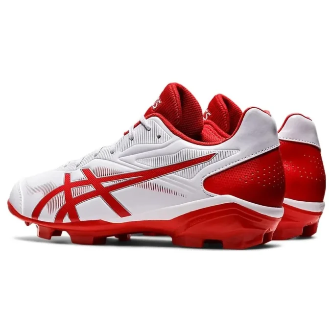Pantofi de baseball cu crampoane Star Shine III „Alb Roșu”