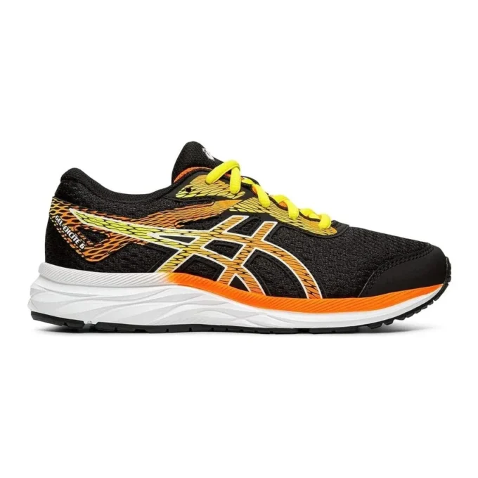 Pantofi Gel-Excite 6 „Negru-Portocaliu strident”