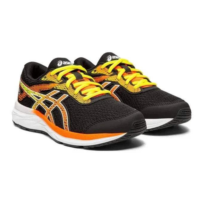 Pantofi Gel-Excite 6 „Negru-Portocaliu strident”
