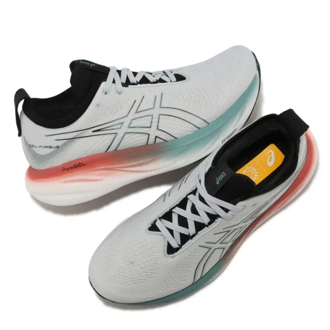 Pantofi Gel-Nimbus 25 „Gri Alb Negru”