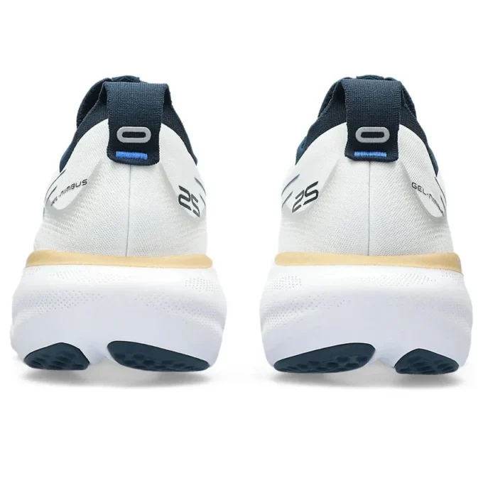 Pantofi Gel-Nimbus 25 „White Illusion Blue”