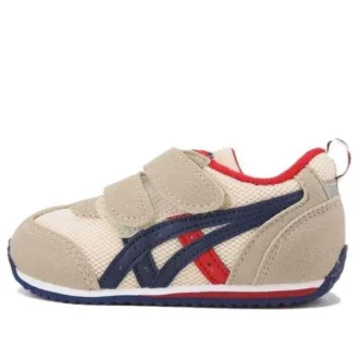 Pantofi Idaho Mini 3 „Beige Navy Red”