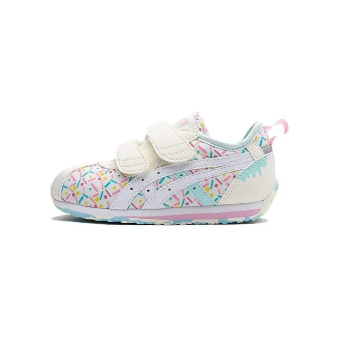 Pantofi Suku2 „Alb Roz Albastru”