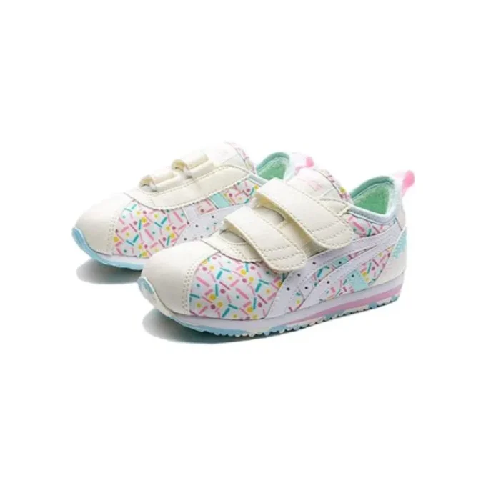 Pantofi Suku2 „Alb Roz Albastru”
