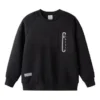 Pulover casual „Black”