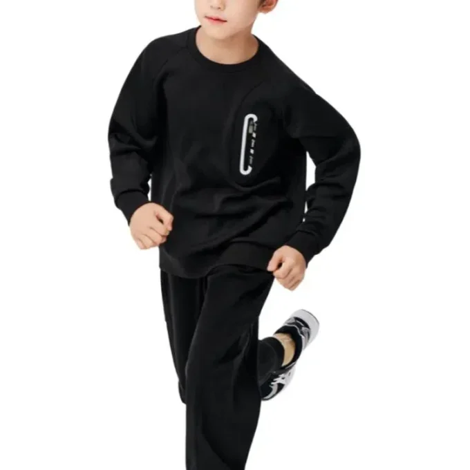 Pulover casual „Black”