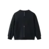 Pulover Color Block „Black Beige”