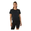 Race Crop Top „Performance Black Charcoal Grey”