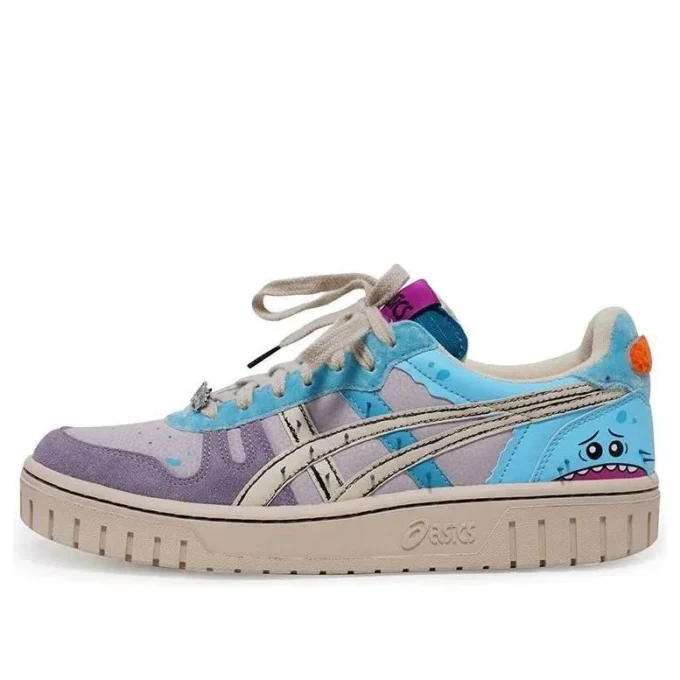 Rick and Morty x Asics Court-MZ Adidași unisex Albastru/Violet