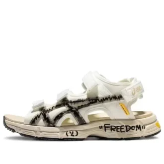 Sandale Asics x Trouble Smile Kahana Sd2 „Alb Negru Bej”