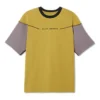 Top cu mânecă scurtă Novalis Bixance „Medallion Yellow Obsidian Black”