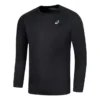 Top cu mâneci lungi Icon „Performance Black”