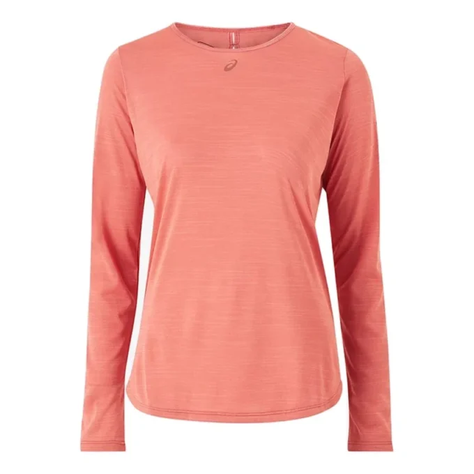 Top cu mâneci lungi Nagino Run „Light Garnet”