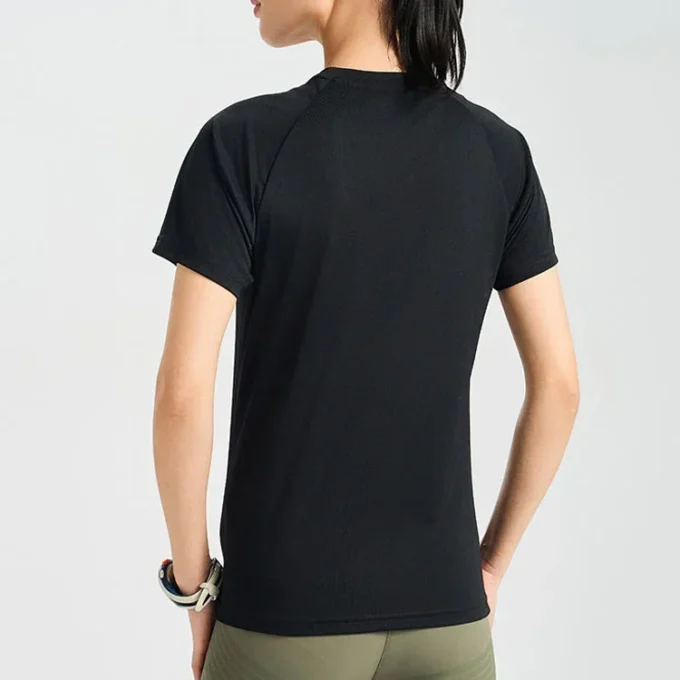 Top cu mâneci scurte Inner Muscle „Performance Black”