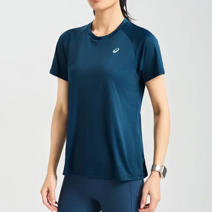 Top cu mâneci scurte Inner Muscle „Thunder Blue”