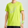 Top de alergare cu mâneci scurte „Lime Zest”