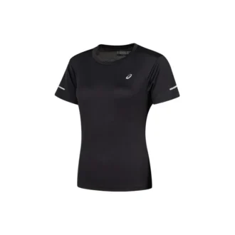 Top de antrenament cu mâneci scurte Icon „Performance Black”