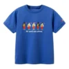 Tricou casual cu imprimeu „Blue”