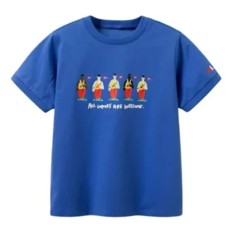 Tricou casual cu imprimeu „Blue”