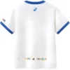 Tricou casual cu imprimeu „White Blue”