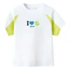 Tricou casual „White Green”