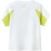 Tricou casual „White Green”