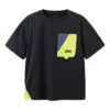 Tricou cu buzunar cu logo „Black”