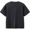 Tricou cu buzunar cu logo „Black”