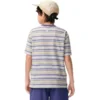 Tricou cu dungi „Beige Blue”
