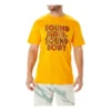 Tricou cu grafică Heritage Font „Orange”