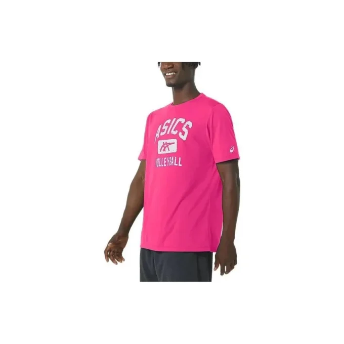 Tricou cu imprimeu de volei „Hot Pink”