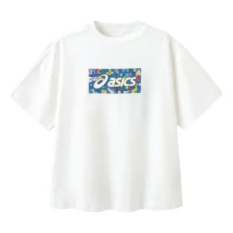 Tricou cu imprimeu logo „White Blue”