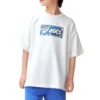 Tricou cu imprimeu logo „White Blue”